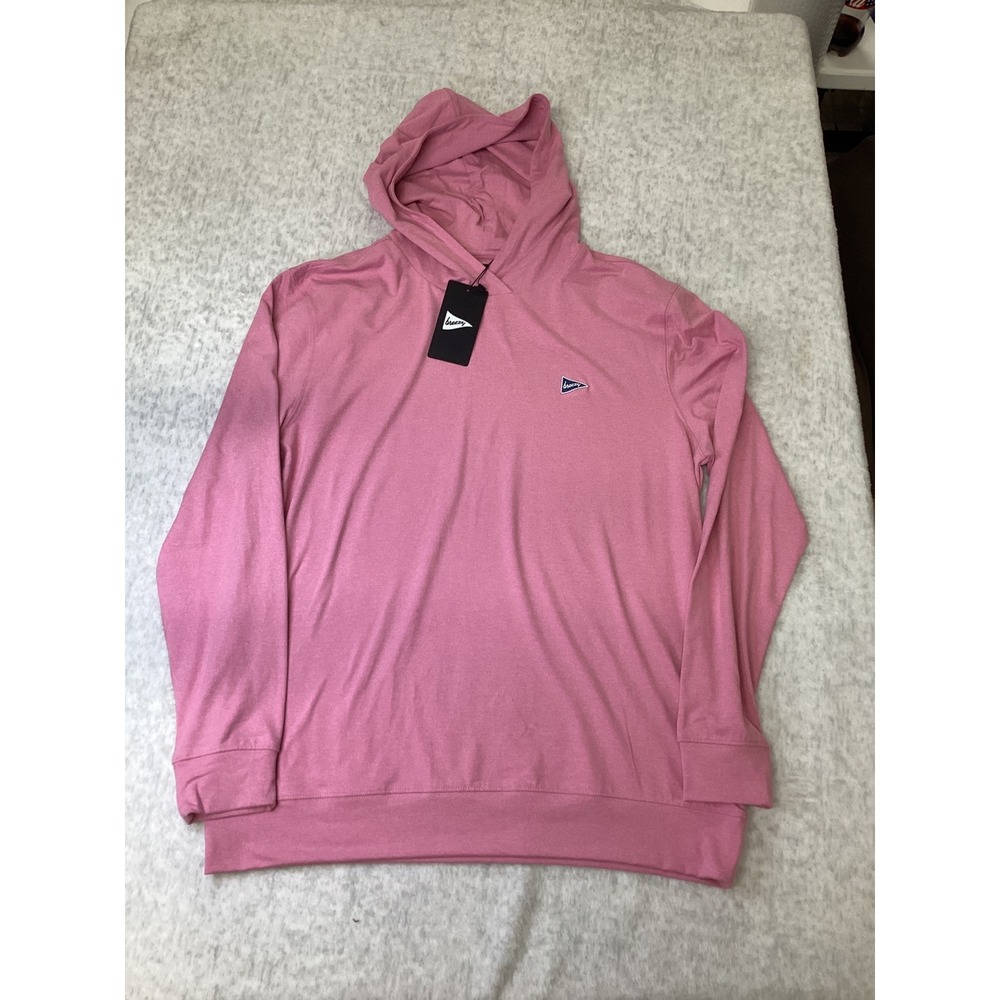 Breezy Golf The Gimme Hoodie Petal Pink Mens Medium BRZ-666-HD-LP NWT